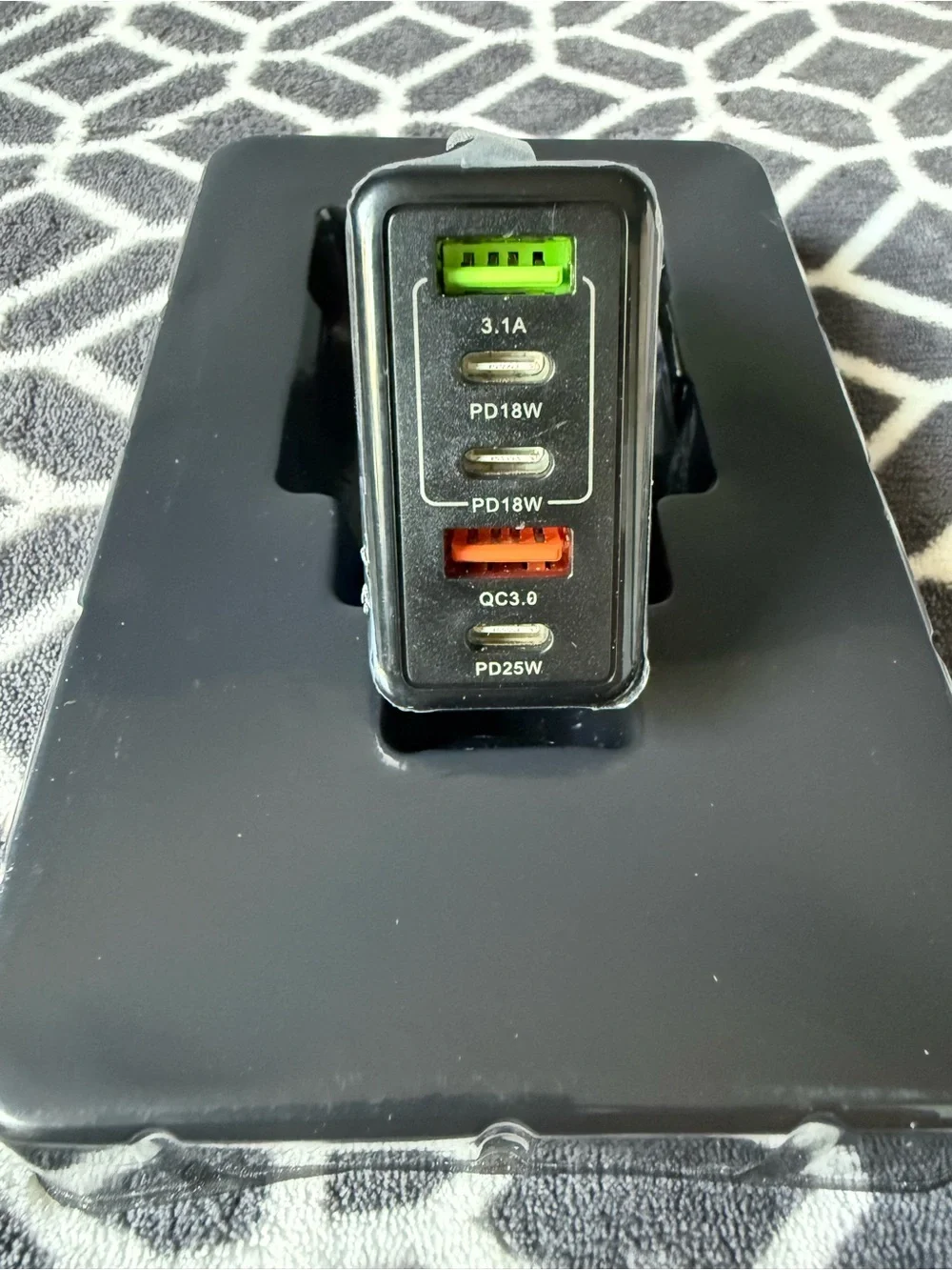 120W Black Type-C Fast Charger - F002